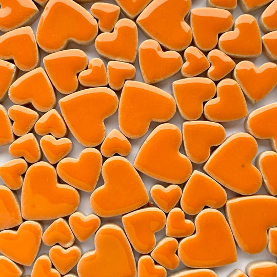 Charms Cœurs Orange