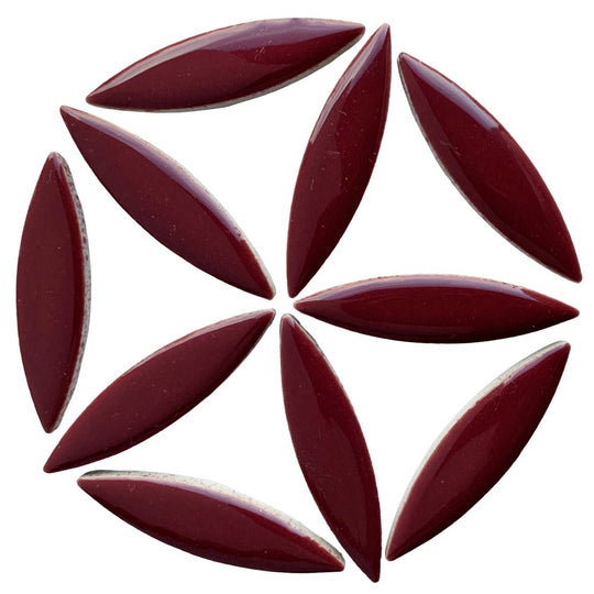 Ceramic Ellipse  Merlot