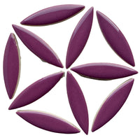 Ceramic Ellipse  Purple