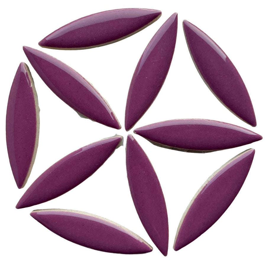Ceramic Ellipse  Purple