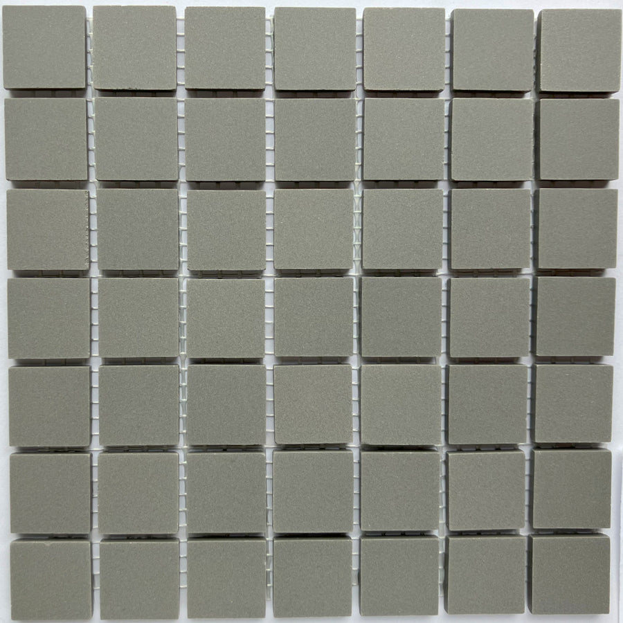Winckelmans Ardoise – carreaux de mosaïque mats de 20x20 mm sur filet