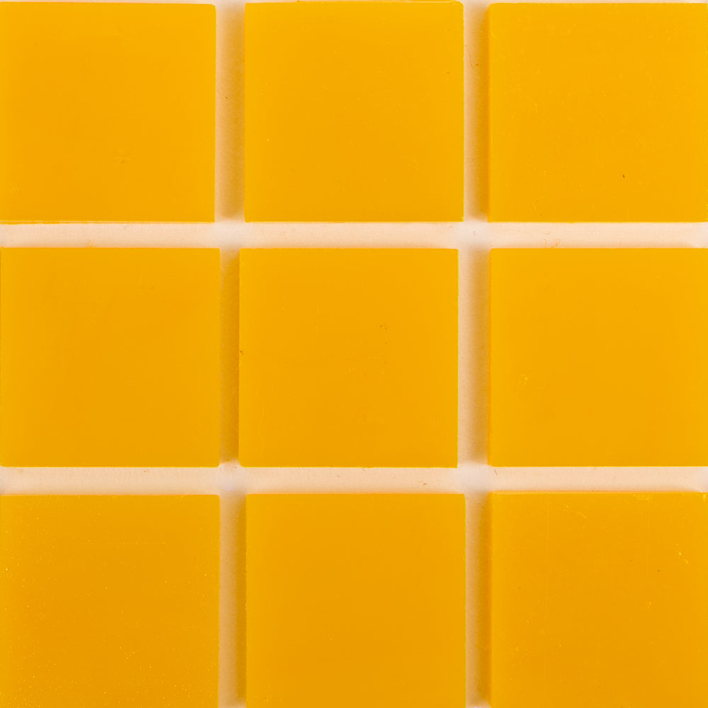 Verre Mosaique - glass mosaic -Glasmosaik-glasmozaïek-Glasmozaiek Tiffany Glacier 20mm Mango - mosaicshop