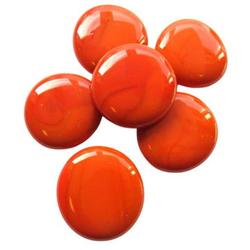 Billes de Verre XL 30-36mm  Orange
