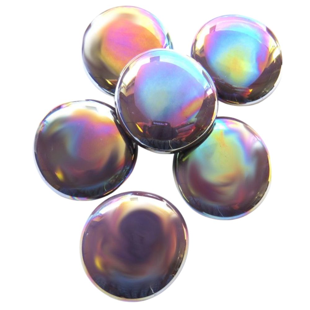 Glass Nuggets XL 30-36mm Opal Violet