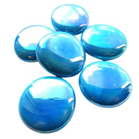 Glass Nuggets XL 30-36mm Opal Turquoise