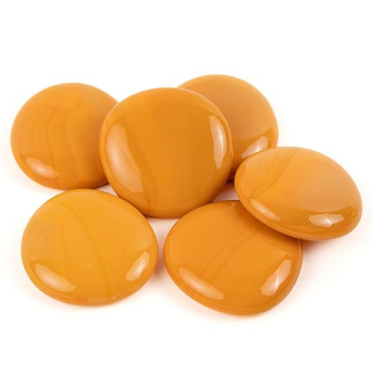 Glass Nuggets XL 30-36mm Orange