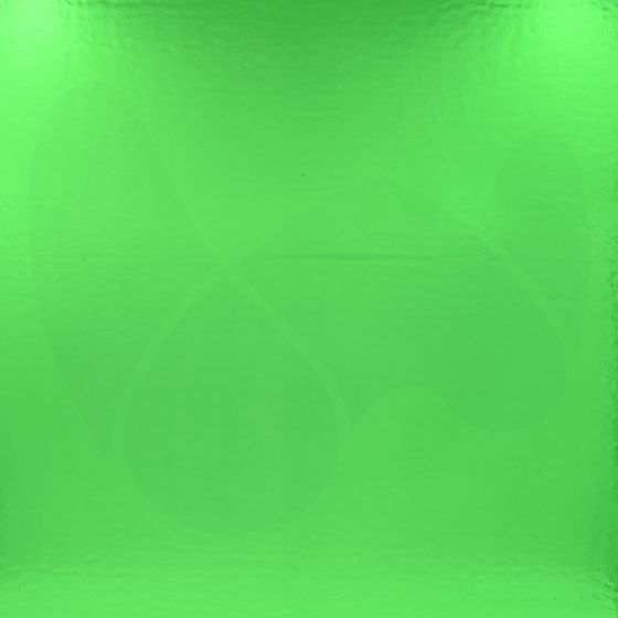 Glass Plate Lime Green