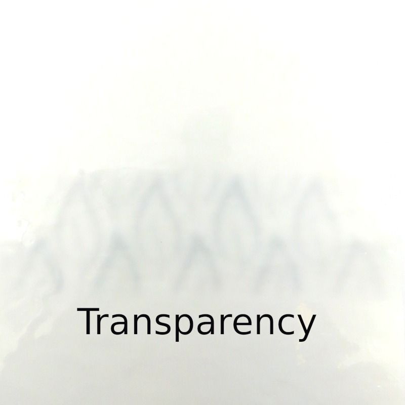 Glasplatte Weiß Matt 