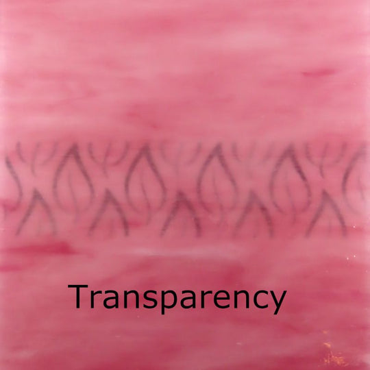 Glass Plate Rose Quartz 