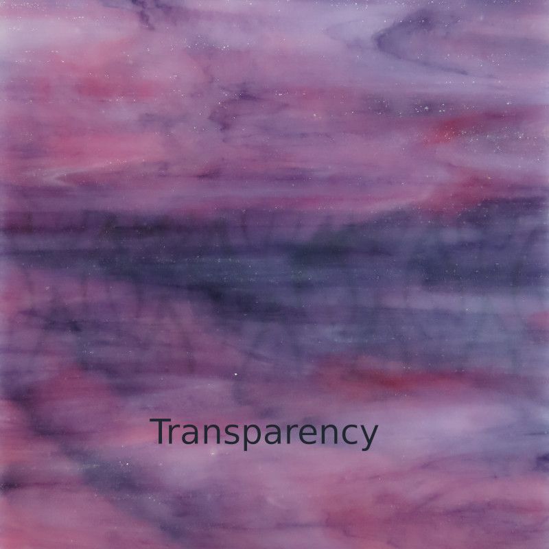Glasplatte Violett Magenta Zart