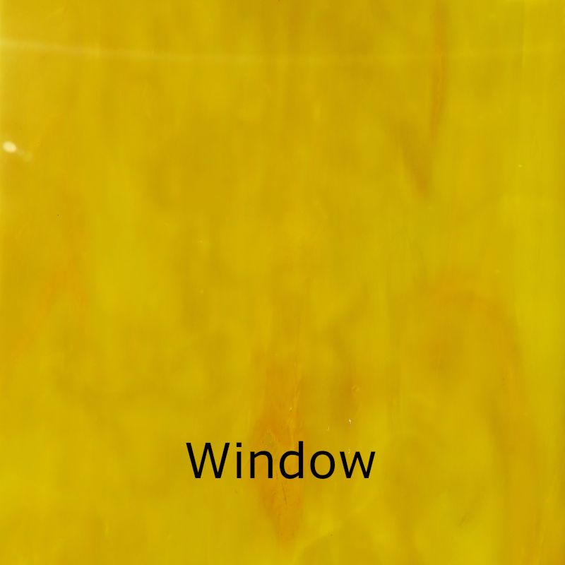 Glasplatte Intens Gelb