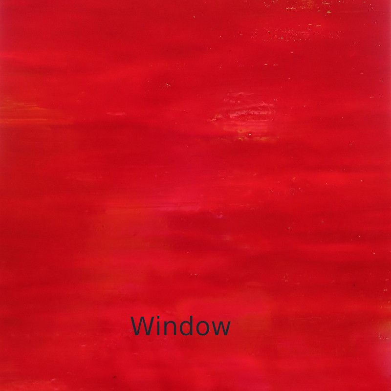 Glasplatte Rote Perle