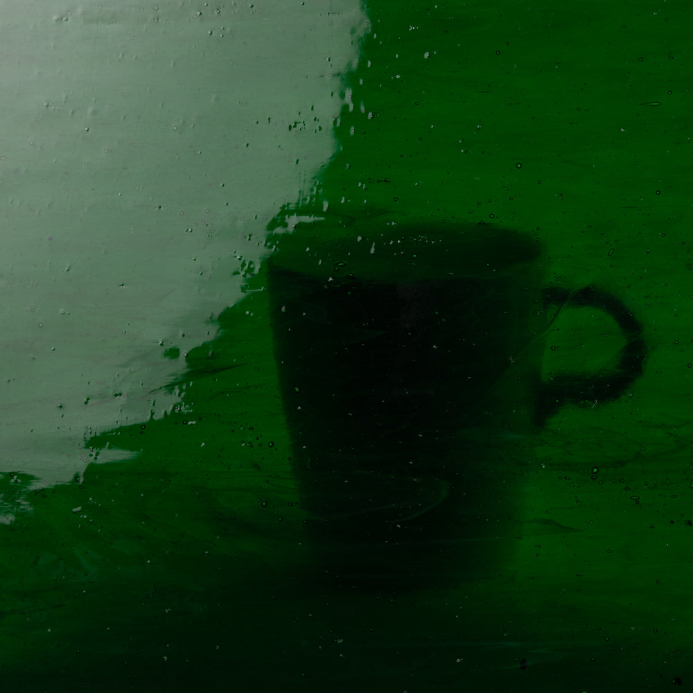 Packshot Glass Plate– green – 15cmX19cm