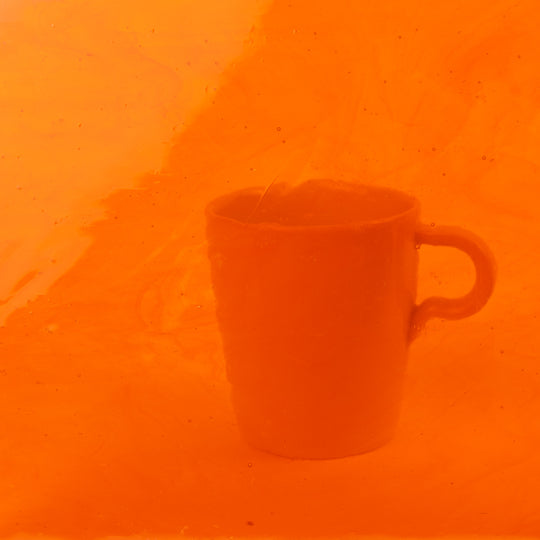 Glass Plate Tangerine