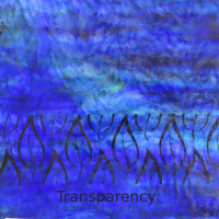 Glasplatte Marineblau Sanfte Wellen