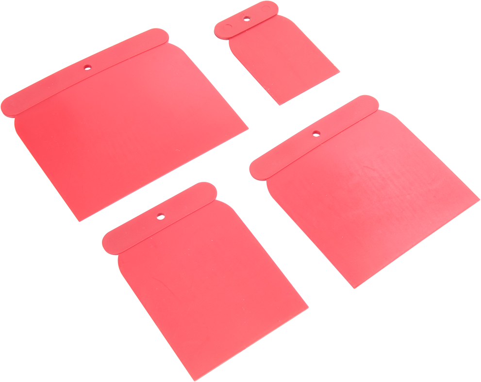 Connex – Jeu de spatules en plastique – 4 pièces