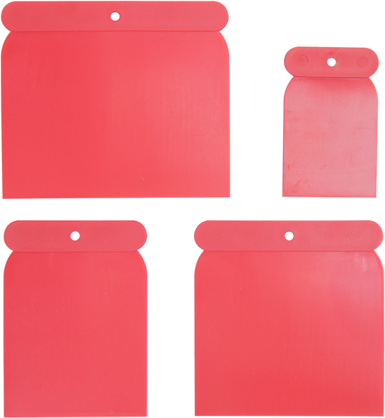 Connex – Jeu de spatules en plastique – 4 pièces