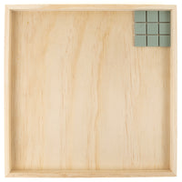 Cadre en bois pour mosaïque 30 x 30 cm