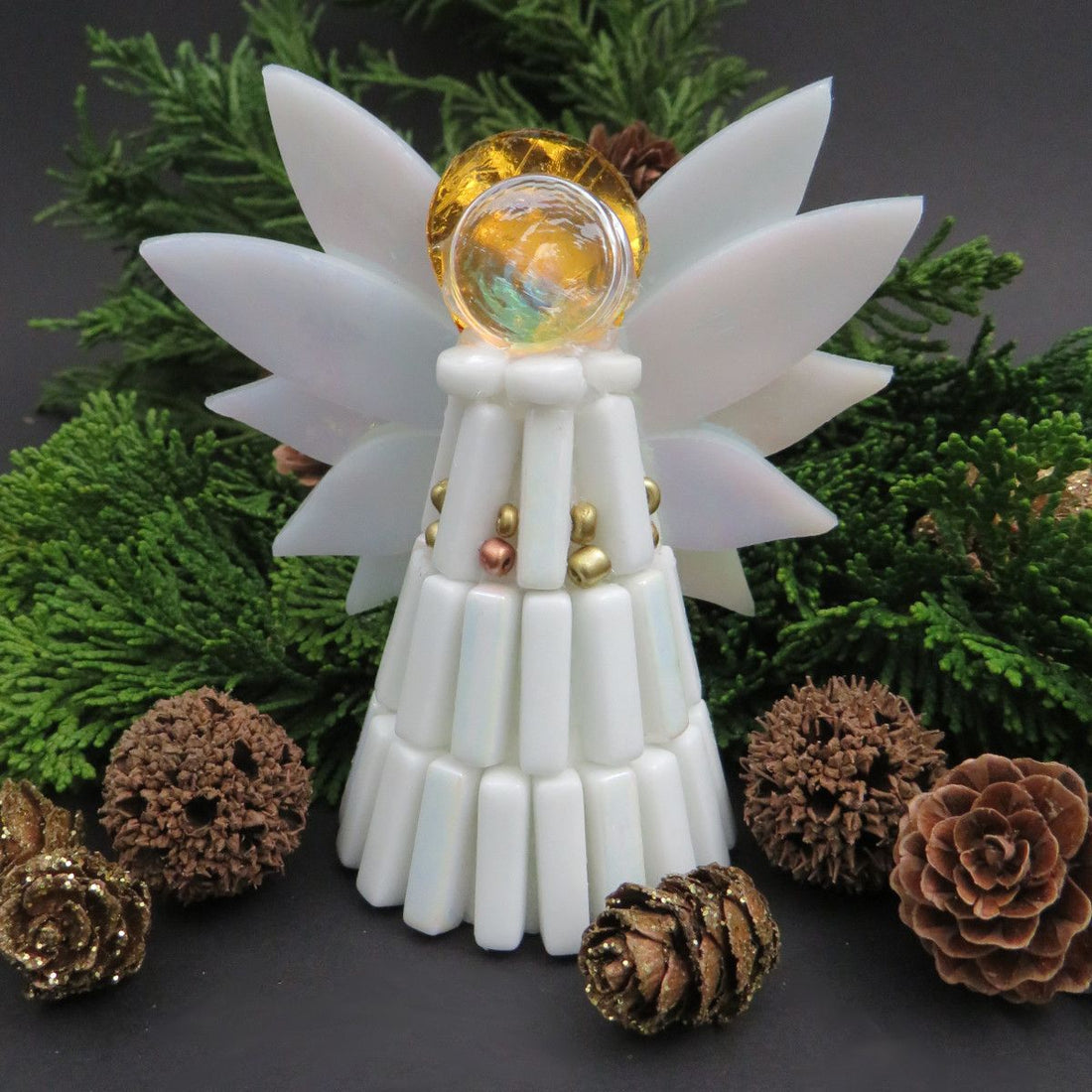 Christmas Angel White (3 pieces)