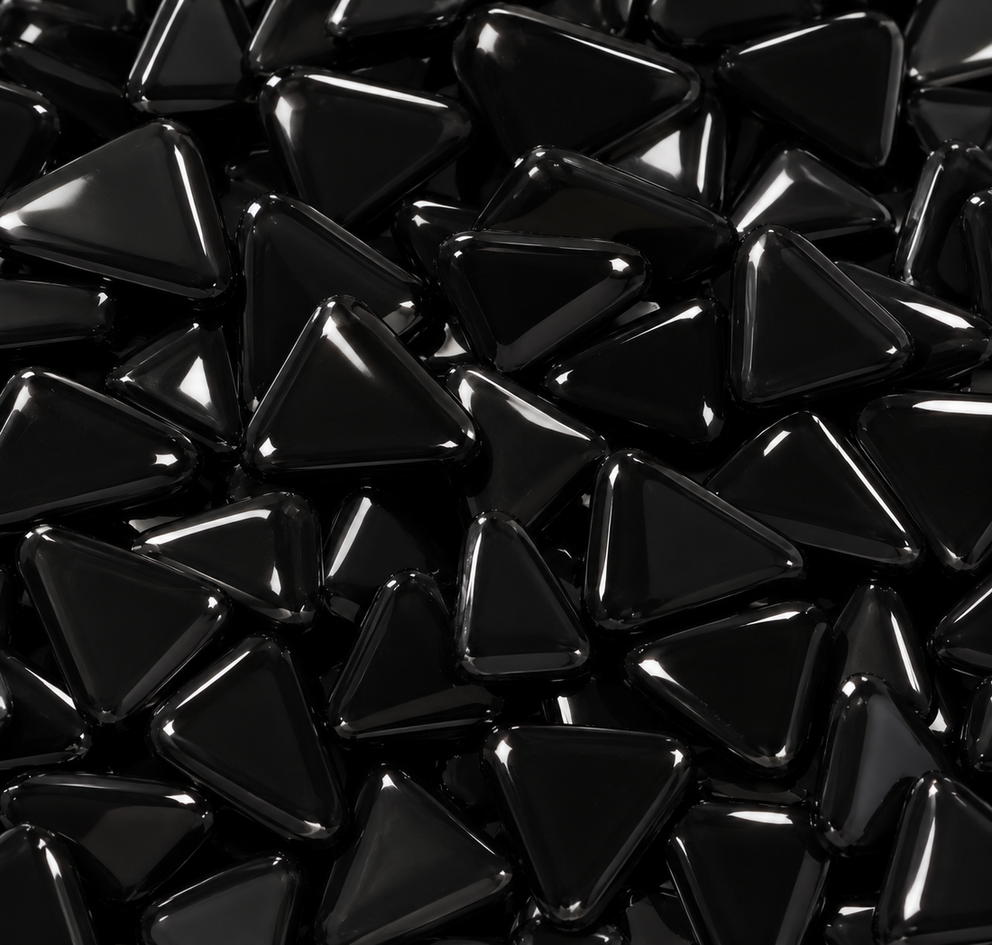 Glass Puzzles Black Dahlia