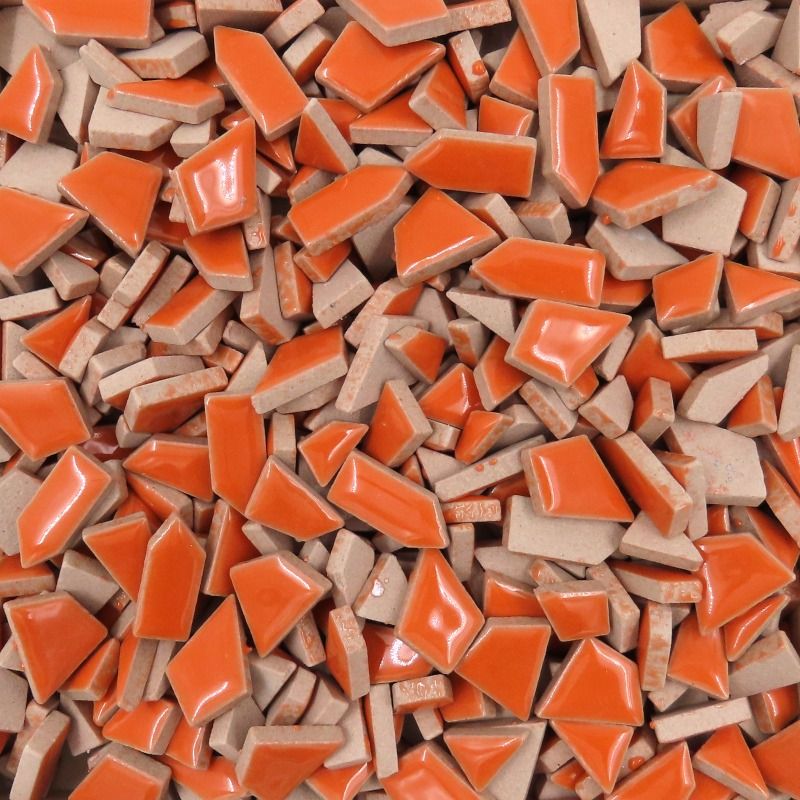 Mini-puzzles de céramique Orange