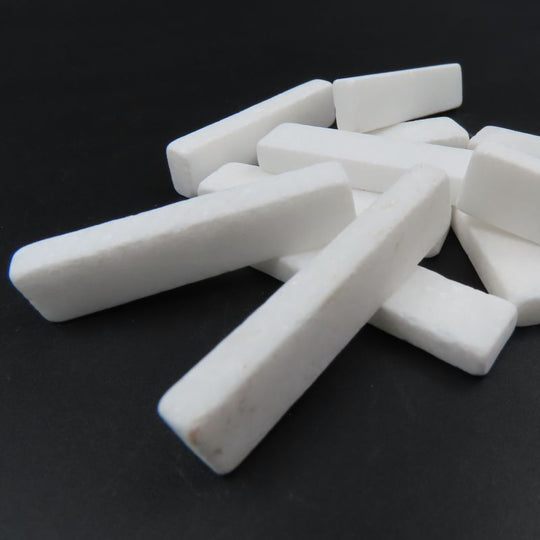 Marble Rods Crystal White