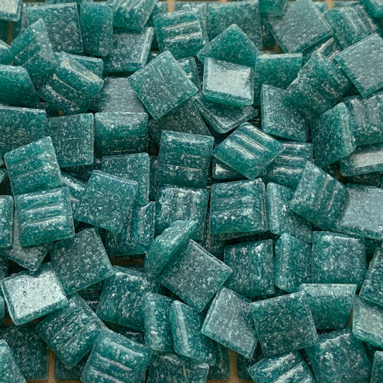 Glasmosaik 10mm  Eisweiß (lose)