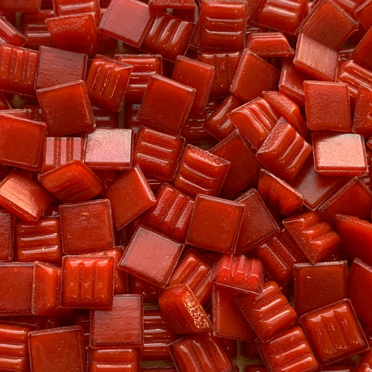 Pâte de verre 10mm Rouge (en vrac)