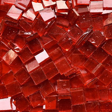 Glacier Tiffany Glass Mosaic 10mm Ruby