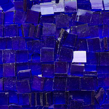 Glacier Tiffany Glass Mosaic 10mm Ultramarin