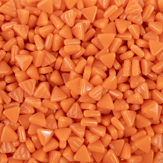 Mini Glass Mosaic Triangle Mandarin