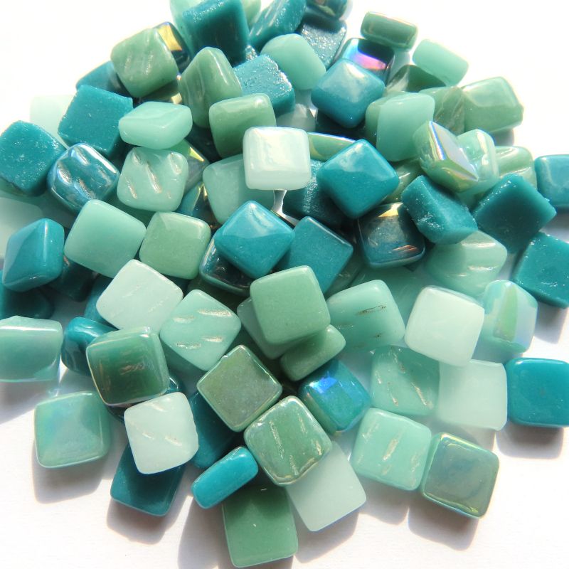 Ottoman 8mm Mélange Cyan