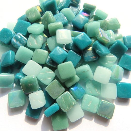 Ottoman 8mm Mélange Cyan