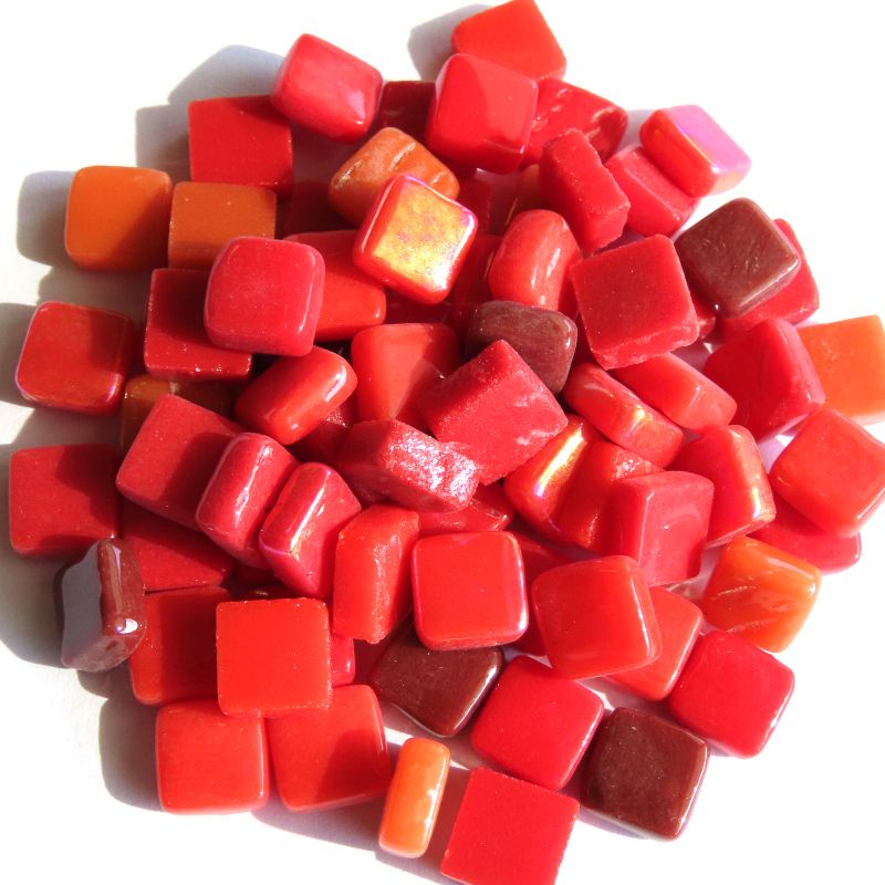 Ottoman 8mm Mélange Rouge