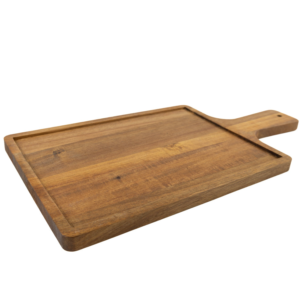 Planche à découper incrustée : Acacia 20 x 40 cm