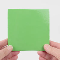 Video showing Morasutti Smalti mosaic tile – green – 11.5 x 11.5 cm, rotated to show full tile