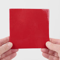 Video showing Morasutti Smalti mosaic tile – red – 11.5 x 11.5 cm, rotated to show full tile