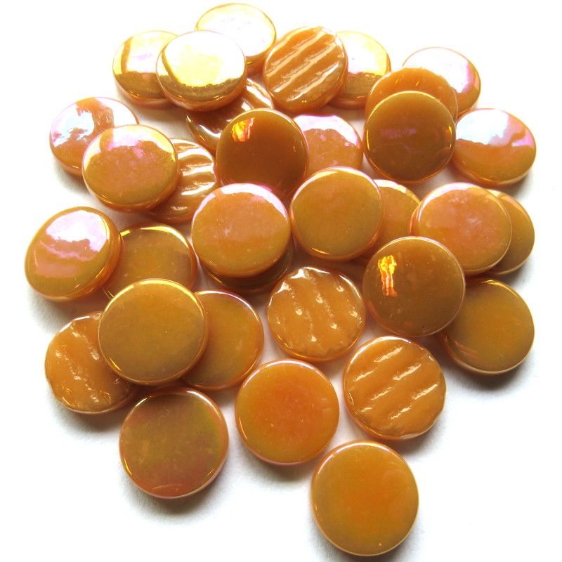 Rounds Pearlised 18mm   Toffee