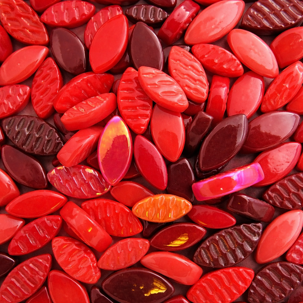 Pétales Ottoman Rouge Mélange