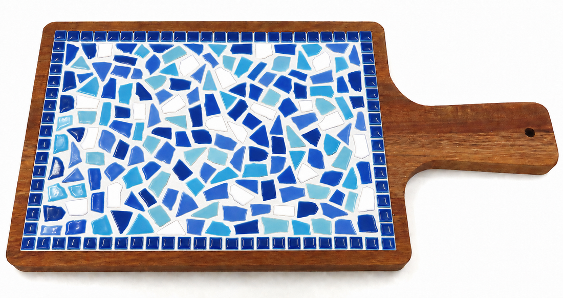 Schneidebrett 40cm blau