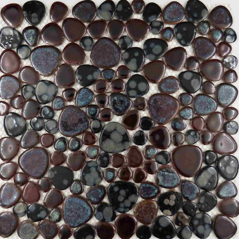 Kieselmosaik  Versteinertes Holz