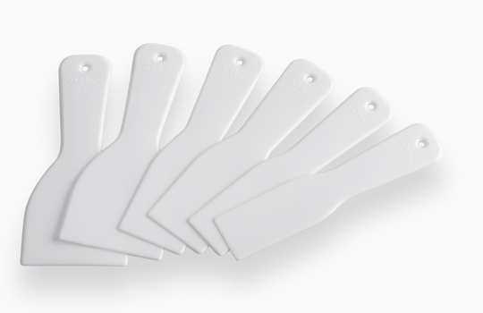 Werkzeyt – Jeu de spatules en plastique – 6 pièces