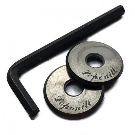 2 x Molette de coupe pour pince Leponitt