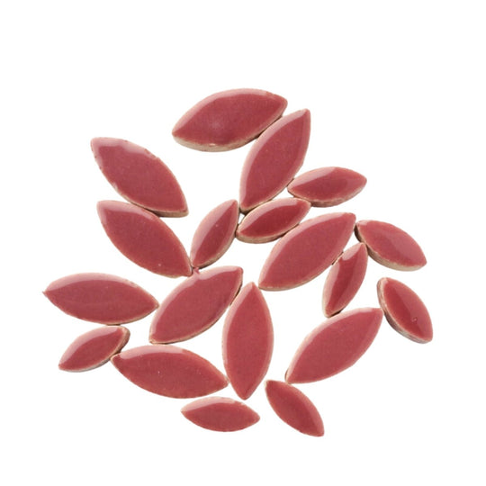 Mosaiksteinen Elipsenform  Tief Mauve