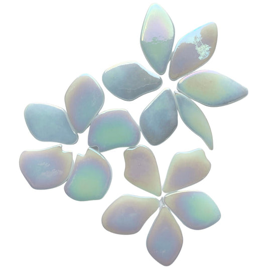 Fallen Petals Pearlised White