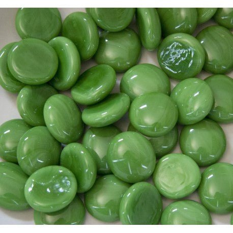 Glass Nuggets 16-20mm  Green