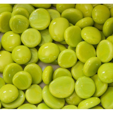 Glass Nuggets 16-20mm  Kiwi