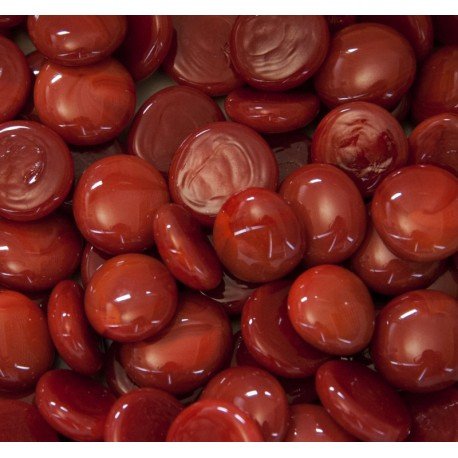 Billes de Verre 16-20mm  Rouge