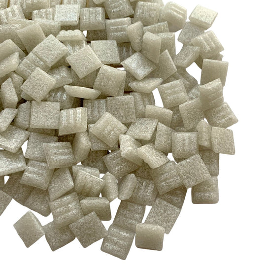 Pâtes de Verre 10mm  Gris