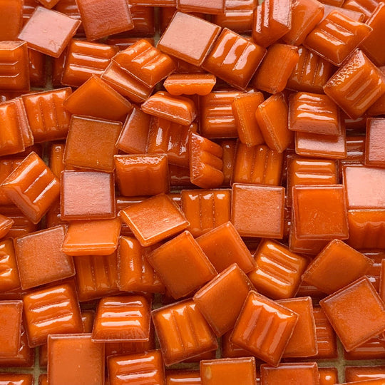 Pâtes de Verre 10mm  Orange